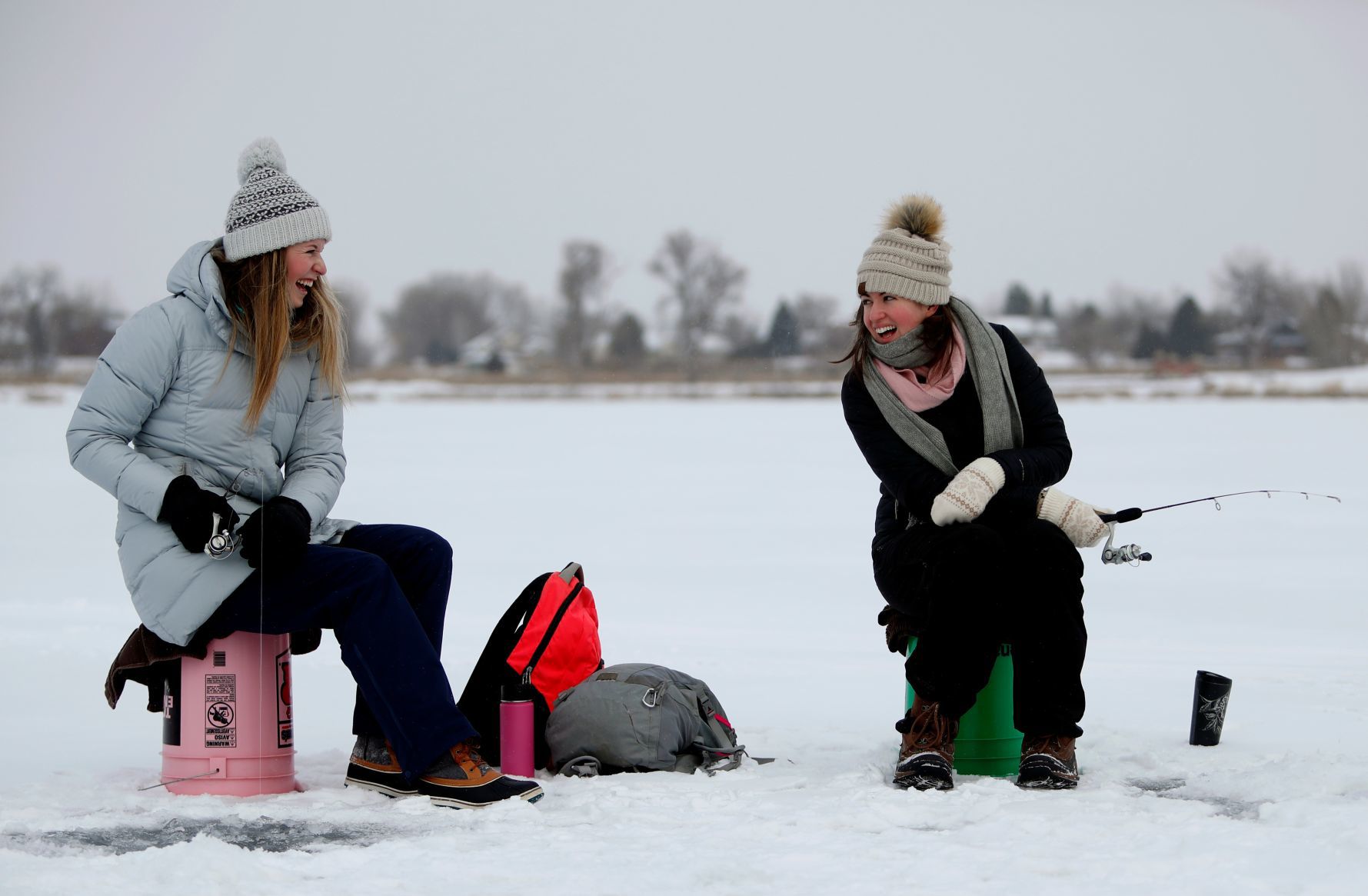 Ice fishing workshop
